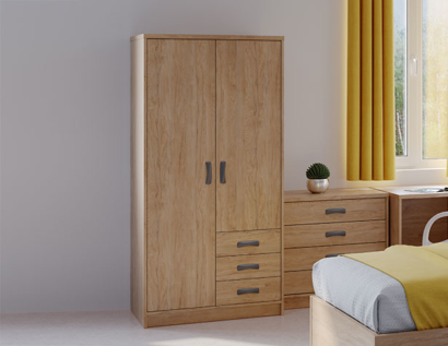 Harby Plus wardrobe in mental health bedroom