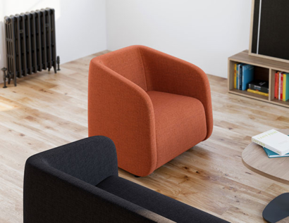 Sigma chairs in a mental health lounge